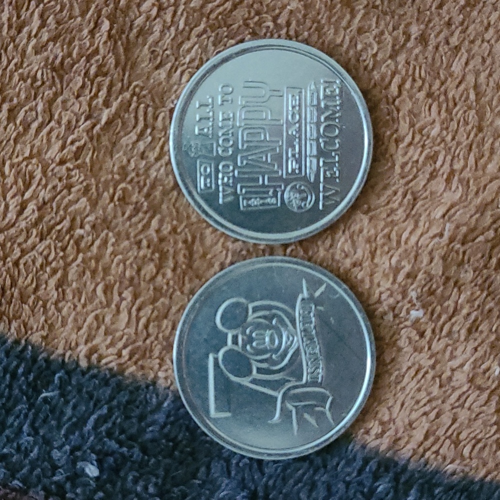 D23 Day at Disneyland Medallions- Set of 2